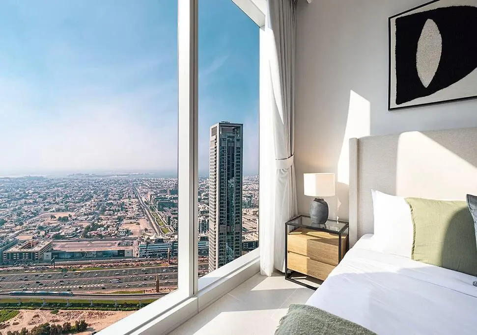 Downtown Sky High Luxury Apartment I City And Sea Views I Opp Dubai Mall Burj Khalifa